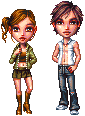 Piper and Marcos revamp pixel dolls